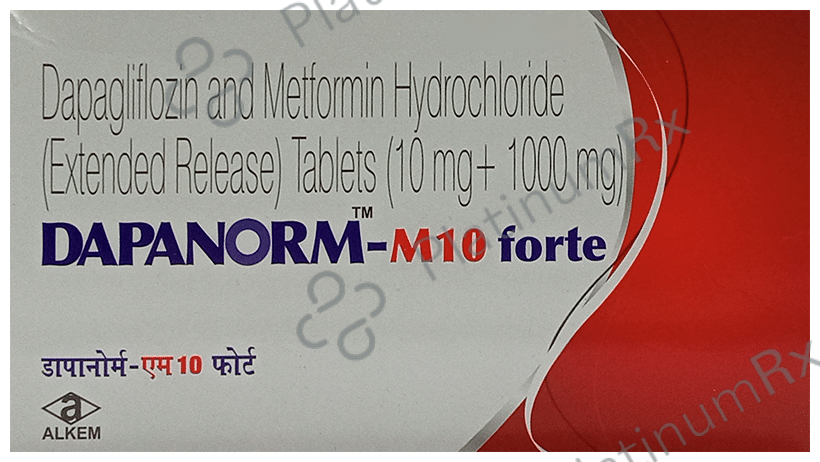 Dapanorm M10/1000mg Forte Tablet ER 10s