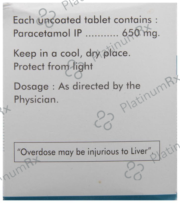 Dolopar 650mg Tablet 15s
