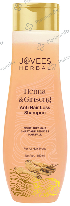 Jovees Henna & Ginseng Anti Hair Loss Shampoo 150 ml