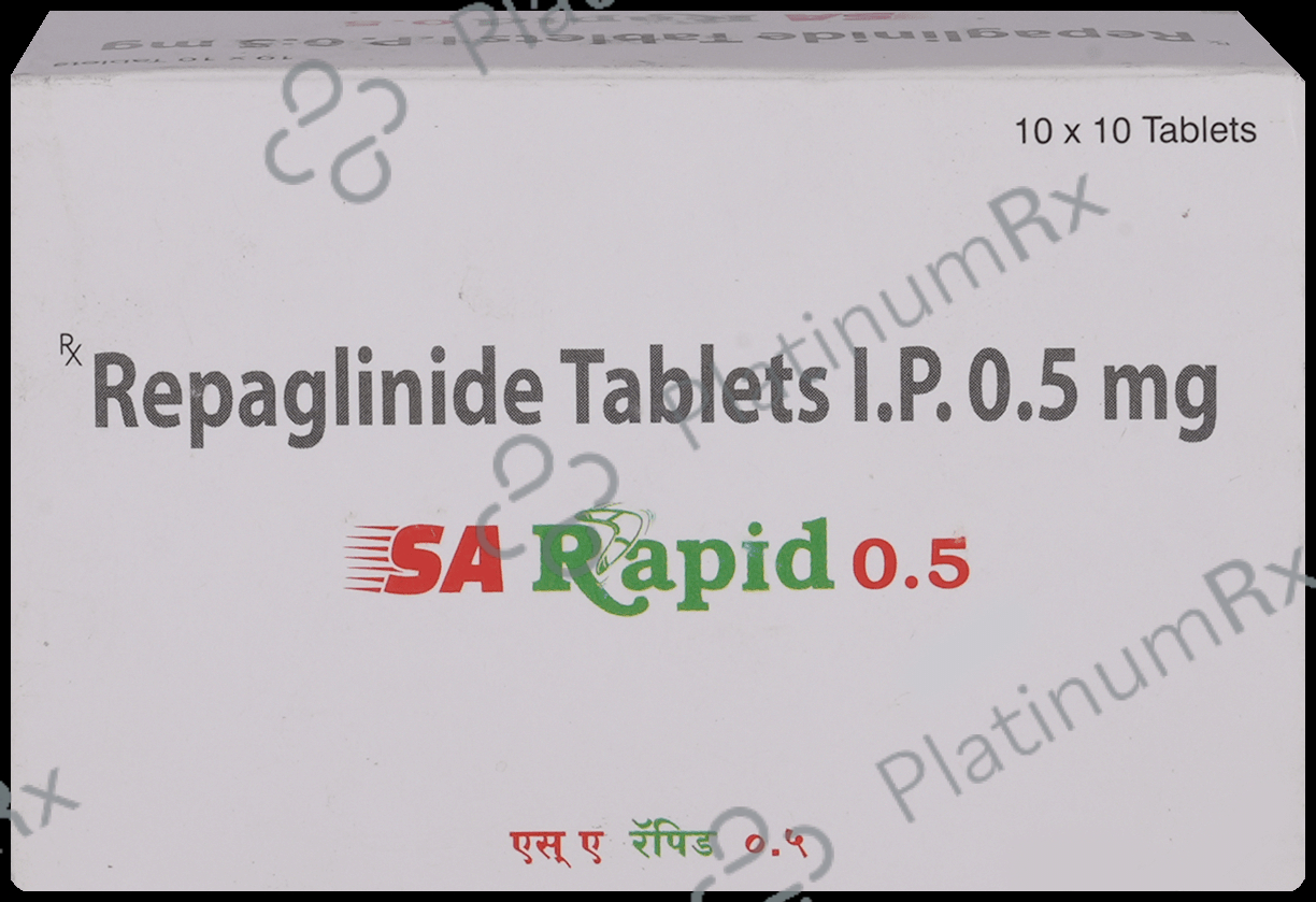 SA Rapid 0.5mg Tablet 10s