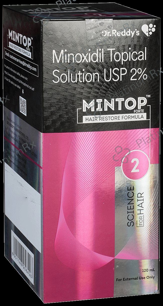 Mintop Forte 2% Hair Restore Formula 120ml