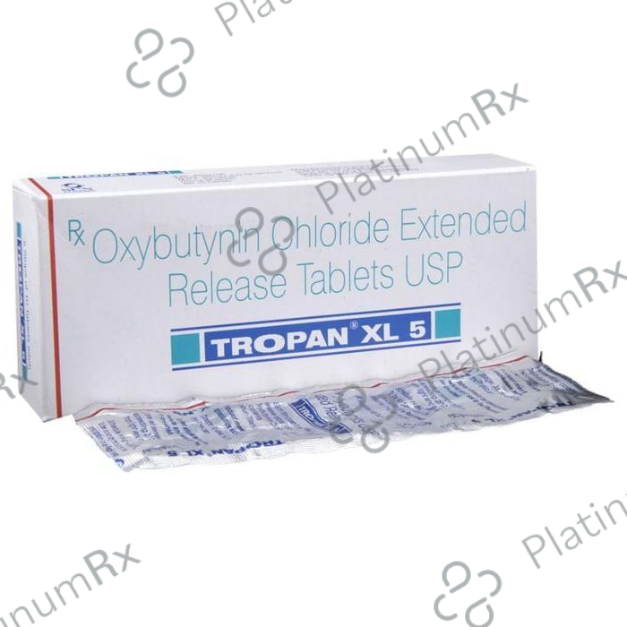Tropan XL 5mg Tablet PR 10s