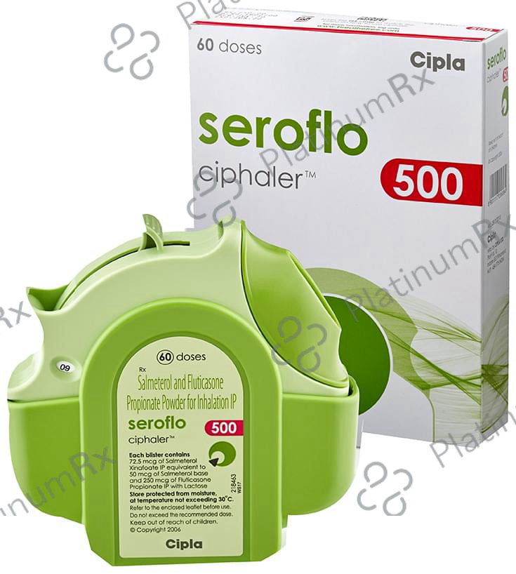 Seroflo 500/50mcg Ciphaler 60MDI