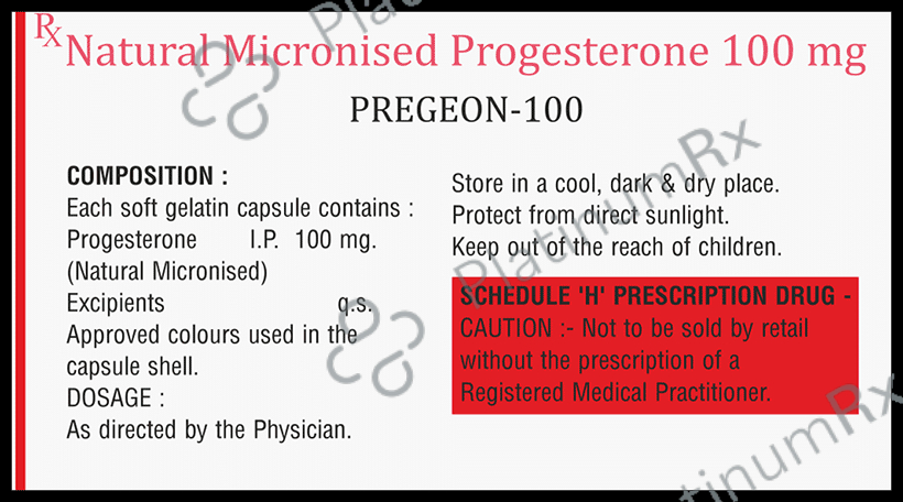 Pregeon 100 Capsule