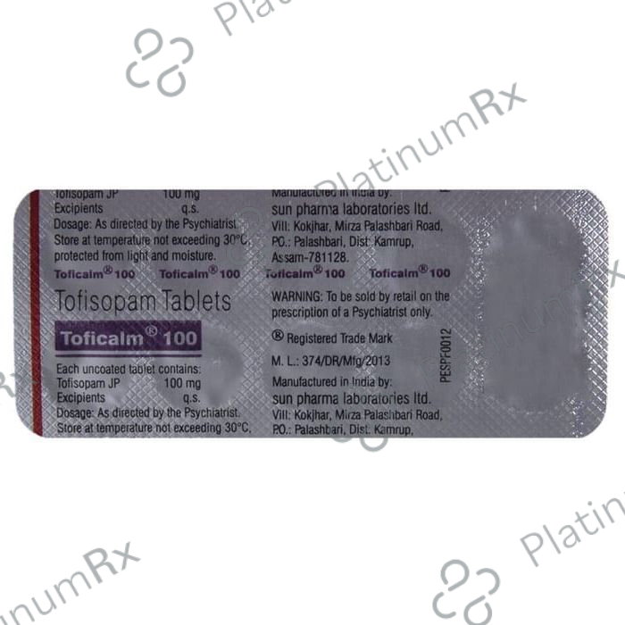 Toficalm 100 Tablet
