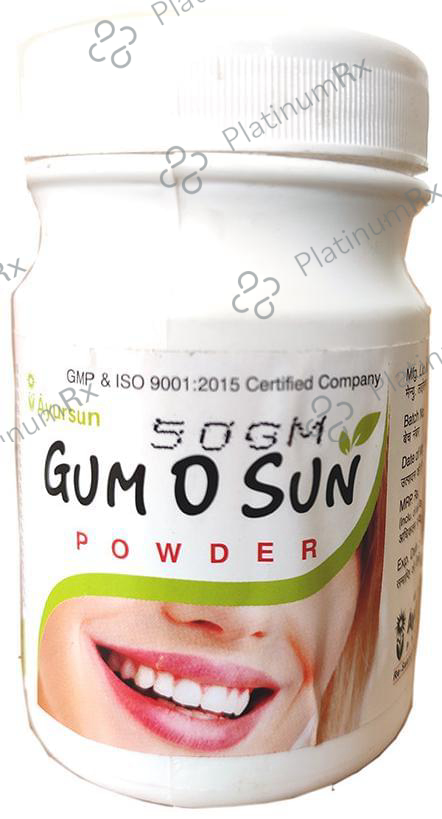 Ayursun Pharma Gum O Sun Powder