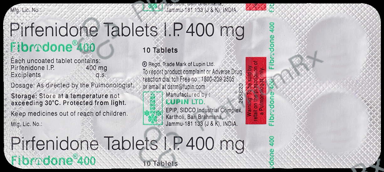 Fibrodone 400mg Tablet