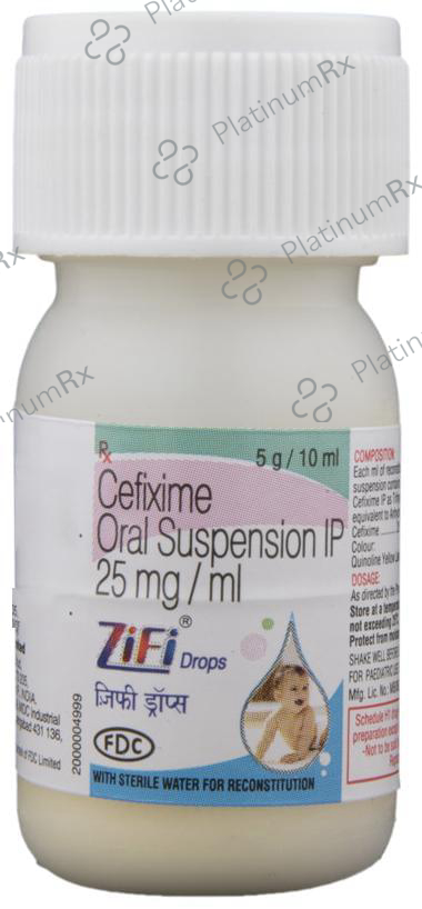 Zifi 25mg Oral Suspension 10ml