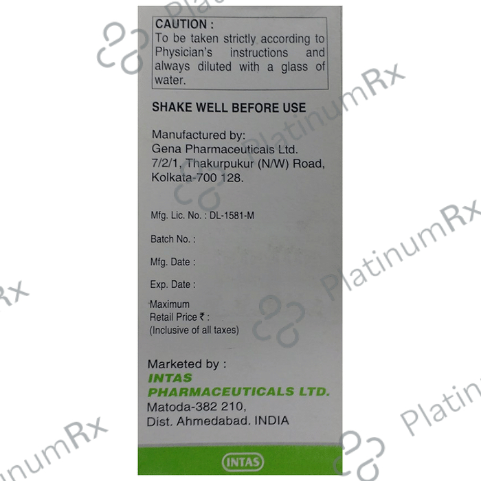 Potrate M 1100/375mg Oral Solution 200ml