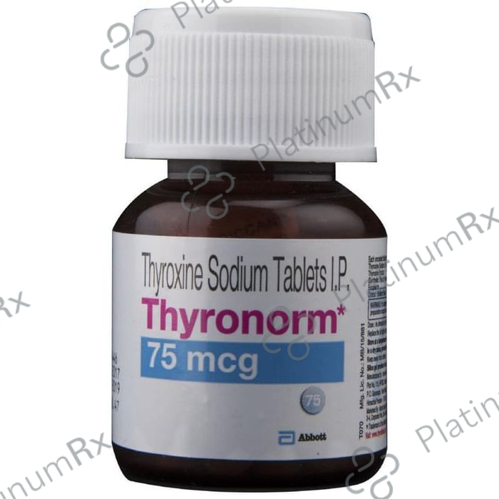 Thyronorm 75mcg Tablet 120s