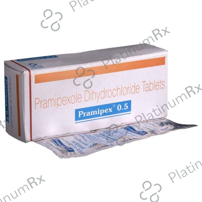 Pramipex 0.5mg Tablet 10s