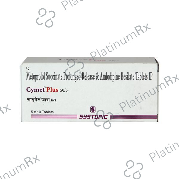 Cymet Plus 5/50mg Tablet 10s