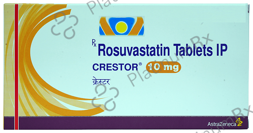 Crestor 10mg Tablet 30 tablets