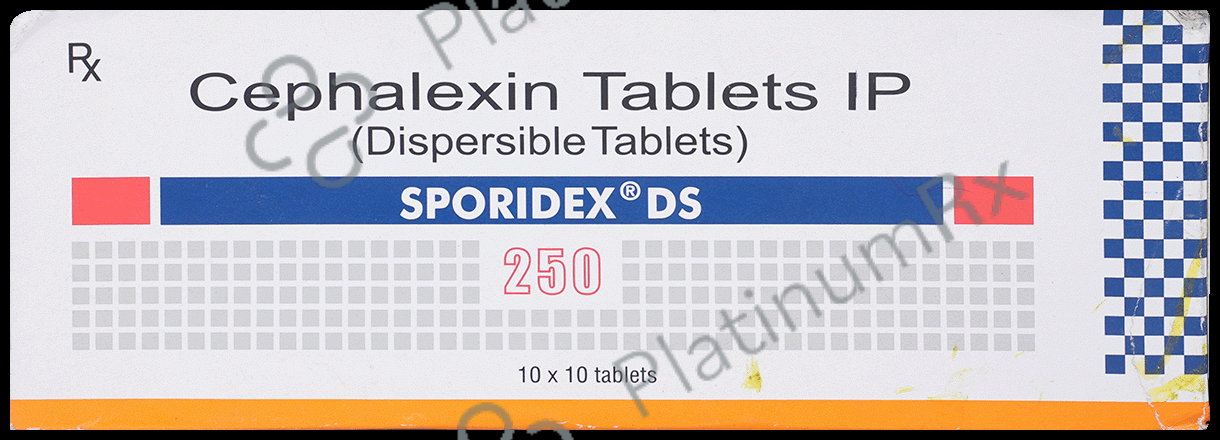 Sporidex DS 250mg Tablet 10s
