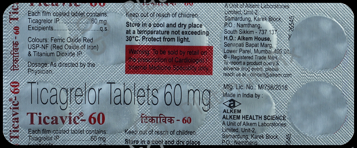 Ticavic 60 Tablet