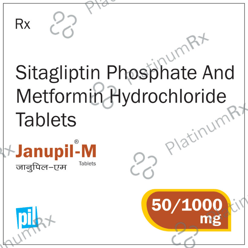 Janupil-M 50/1000mg Tablet