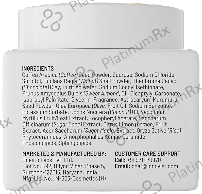 Chemist At Play Exfoliating Body Scrub For Removing Tan & Dead Skin Cells - Coffee Body Scrub