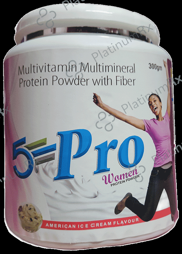 5 Pro Women's Protein Powder American Ice Cream