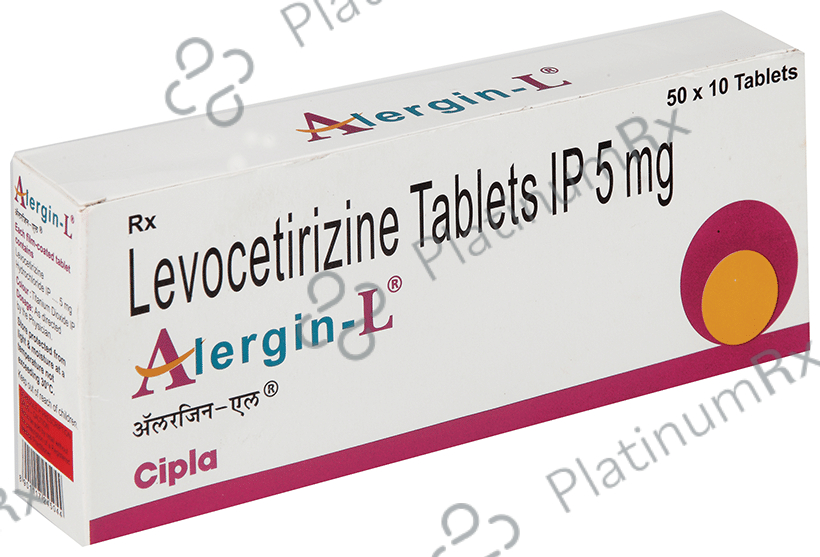 Alergin L 5mg Tab 10s