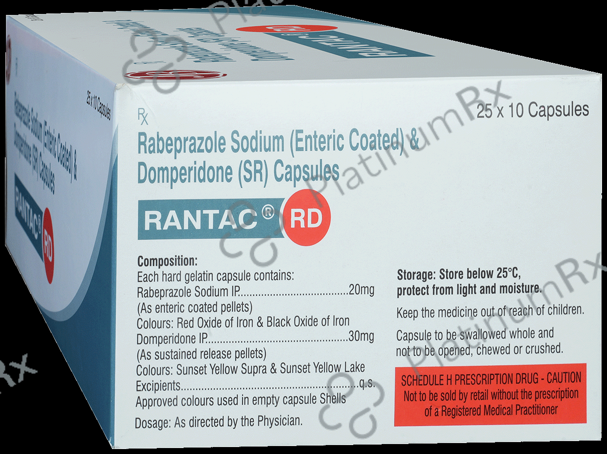 Rantac RD 30mg/20mg Capsule