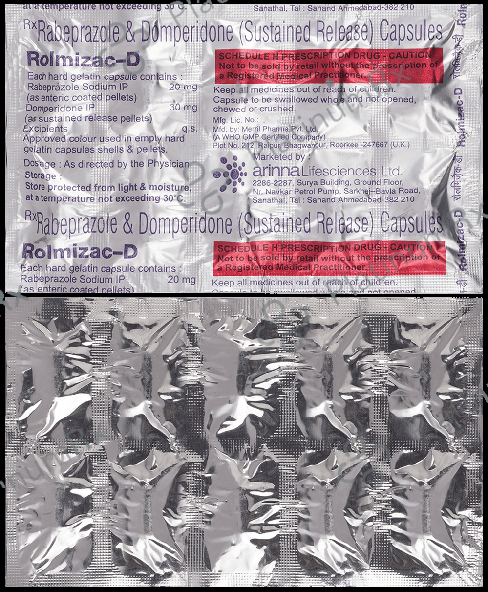 Rolmizac-D Capsule SR