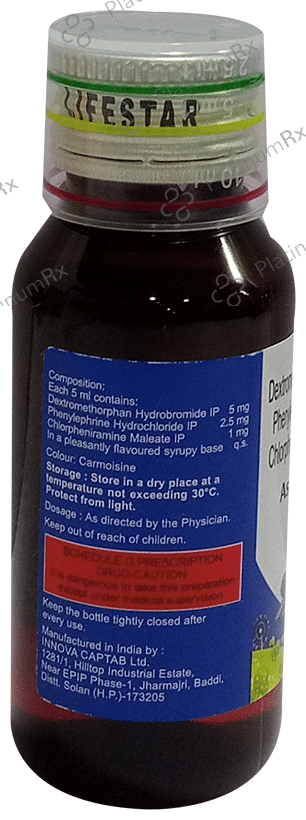 Asthakind DX Cherry Junior Syrup 60ml