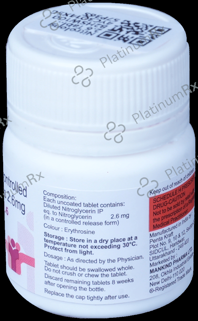 Nitrolong 2.6mg Tablet CR 30s