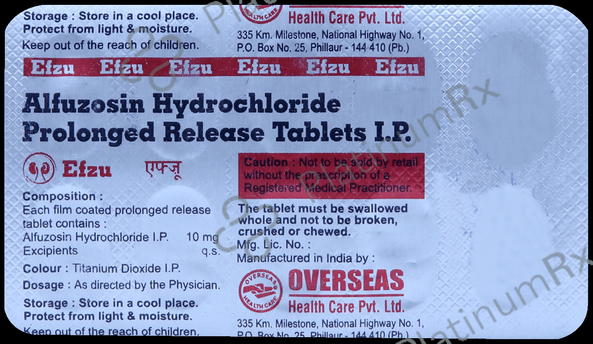 Efzu Tablet PR