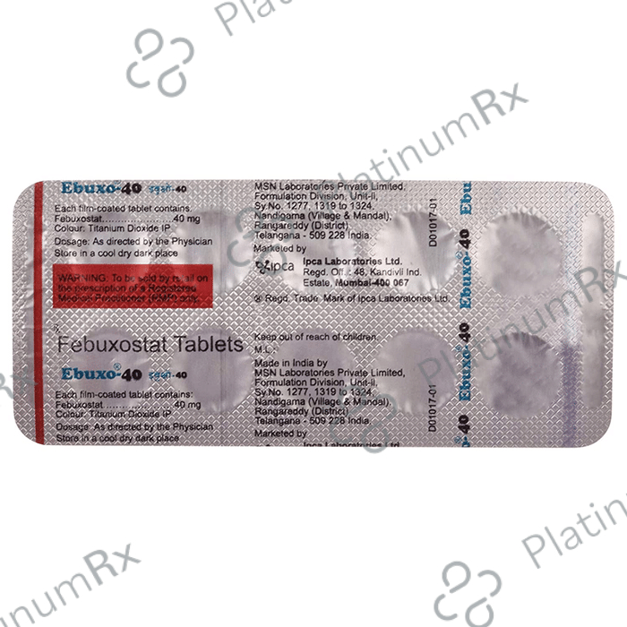 Ebuxo 40mg Tablet 10s