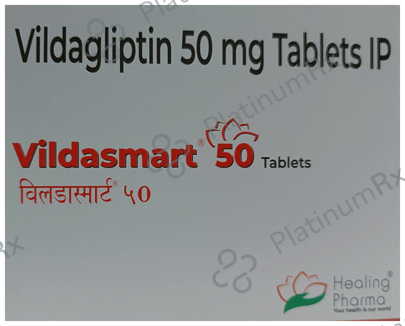 Vildasmart 50mg Tablet 15s
