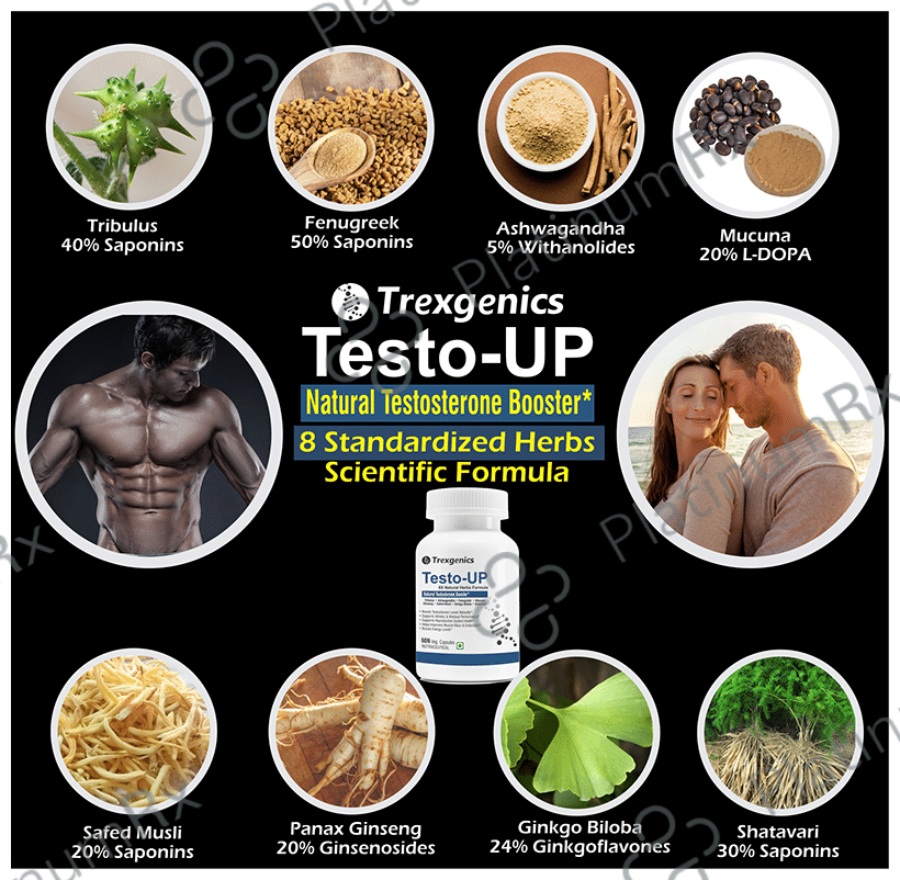 Trexgenics Testo Max Ultra Testosterone Booster Veg Capsule