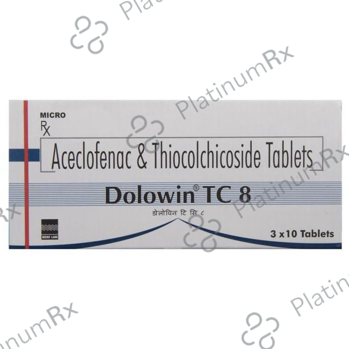 Dolowin TC 8/100mg Tablet 10s