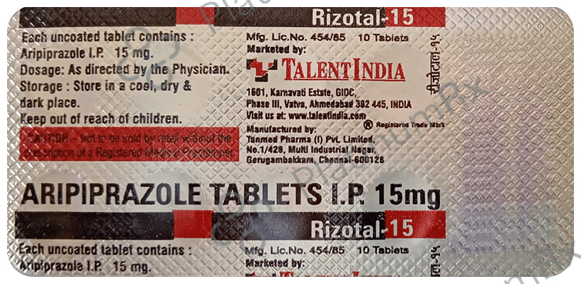 Rizotal 15mg Tablet