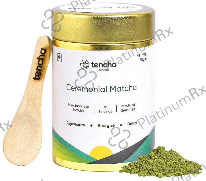 Tencha Blends Ceremonial Matcha Green Tea (30gm Each) with Spoon Free