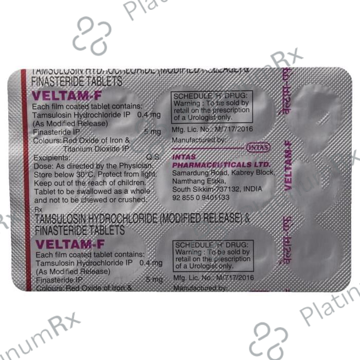 Veltam F 0.4/5mg Tablet MR 15s