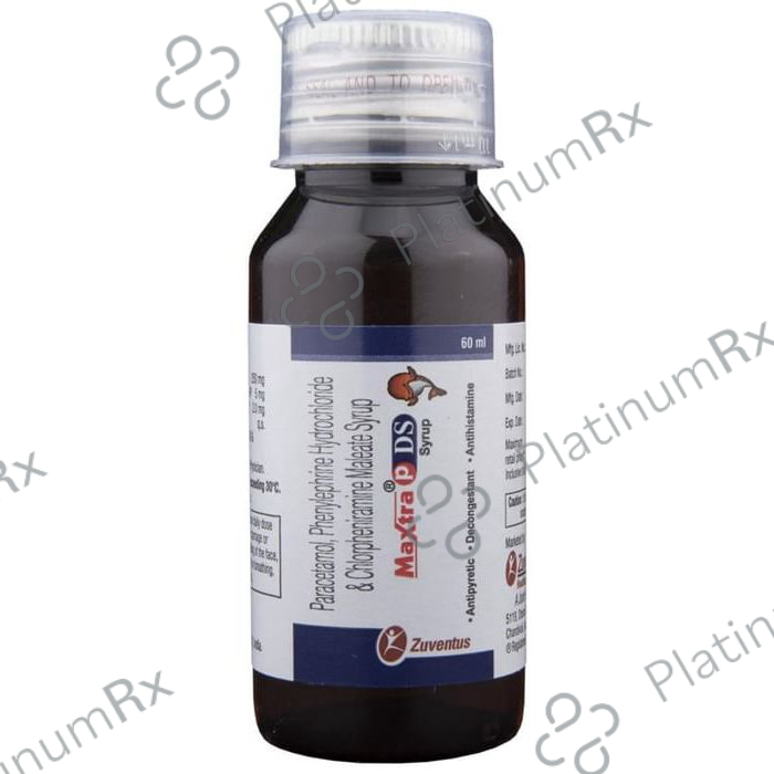 Maxtra P DS 2/250/5mg Syrup 60ml
