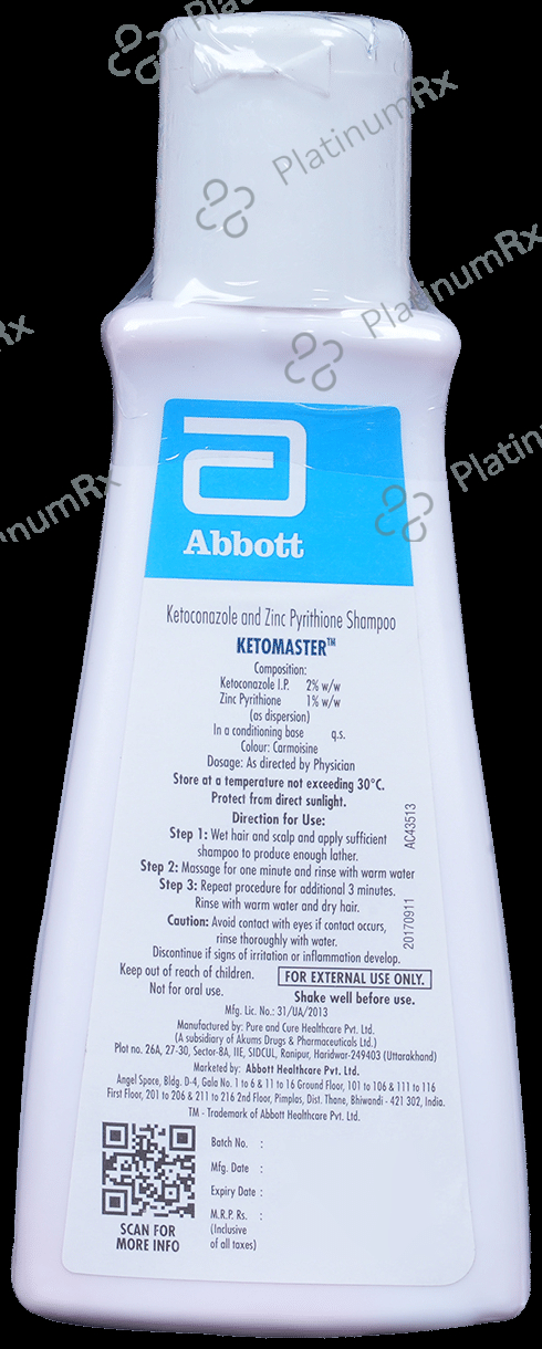 Ketomaster Shampoo 100ml