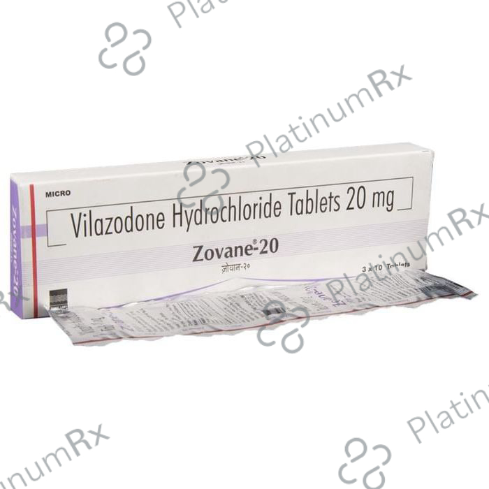 Zovane 20 Tablet