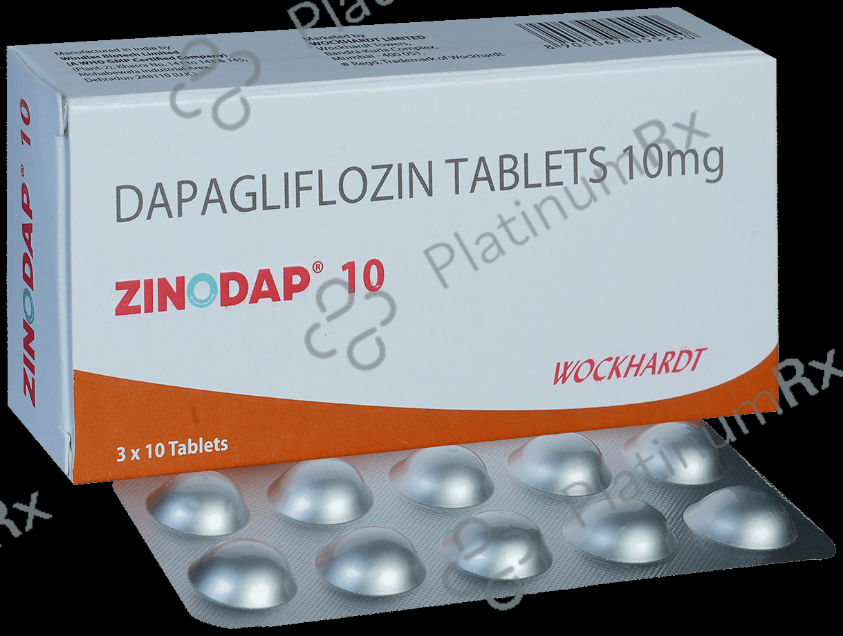 Zinodap 10mg Tablet 10 tablets