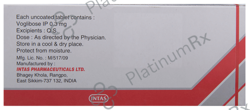 Voglitab 0.3mg Tablet 15s