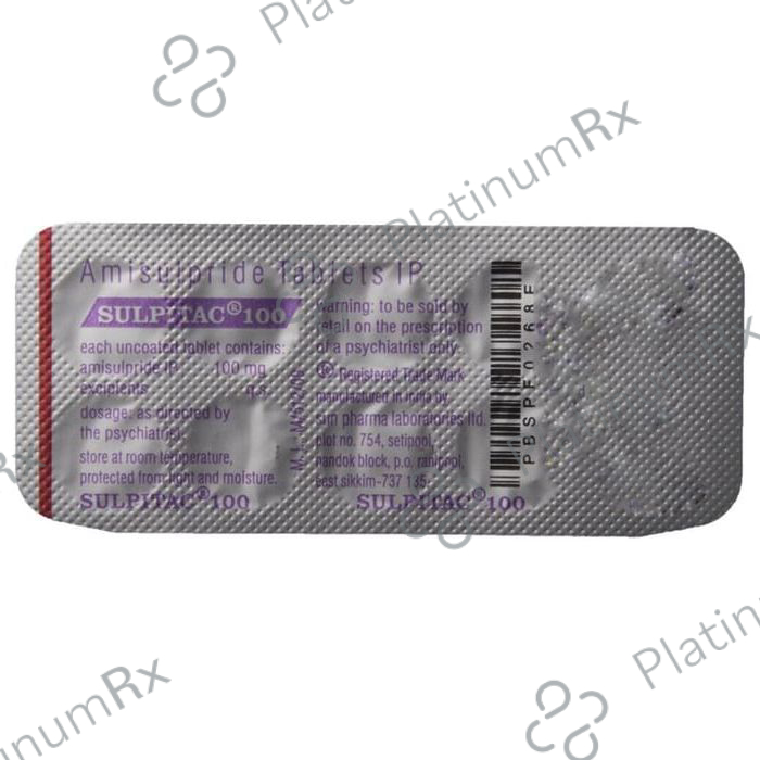 Sulpitac 100mg Tablet 10s