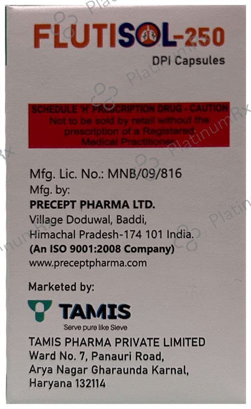 Flutisol 250 DPI Capsule