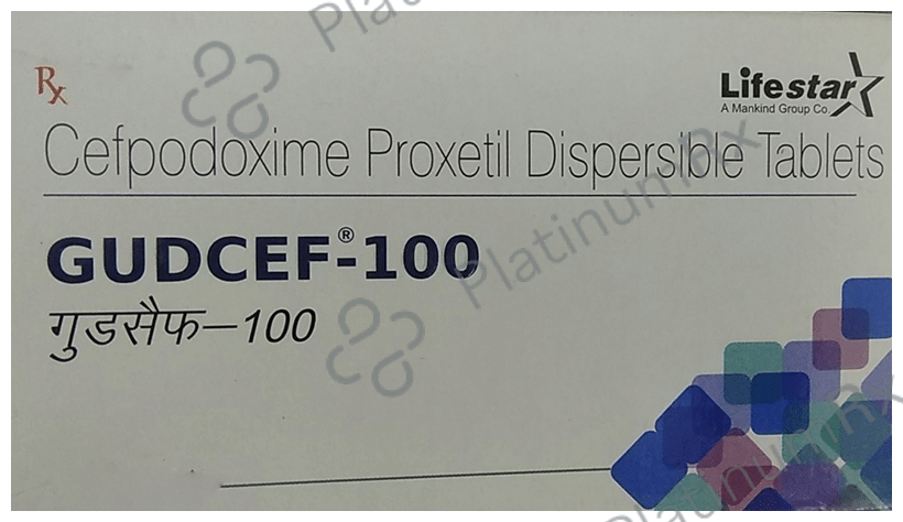 Gudcef DT 100mg Tab 10s