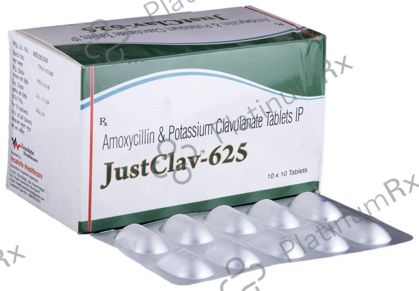 Justclav 625 Tablet