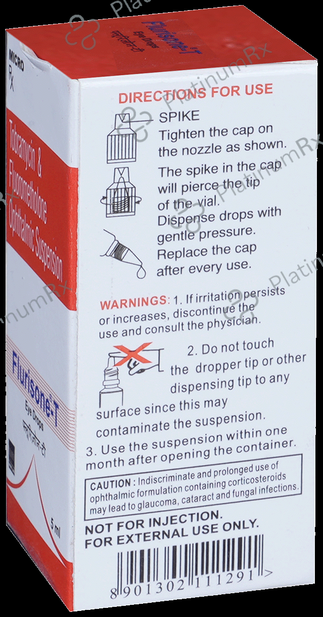 Flurisone T 1/3mg Eye Drop 5ml