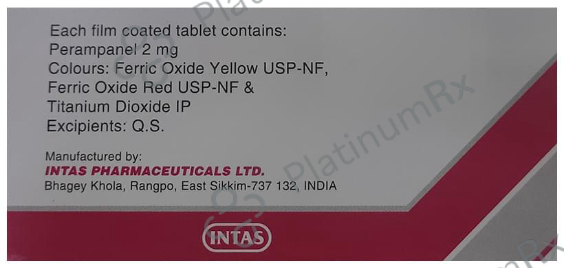 Perampa 2mg Tablet 10s