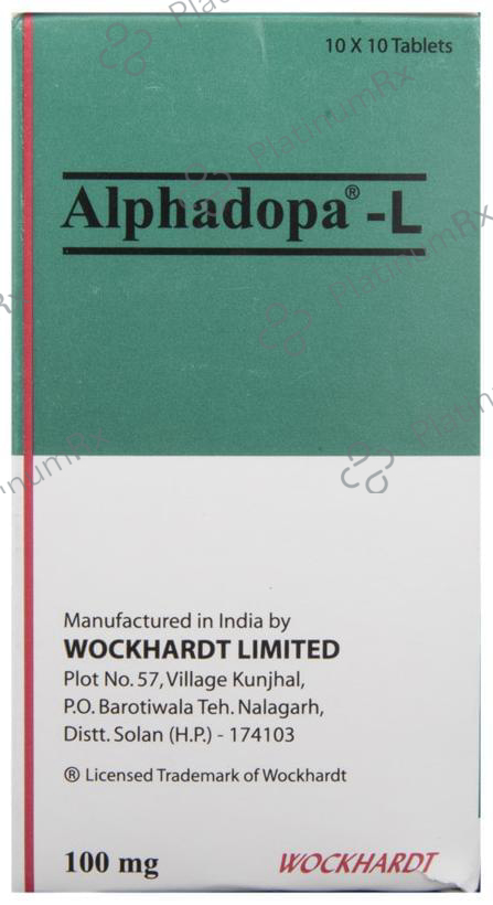 Alphadopa L Tablet