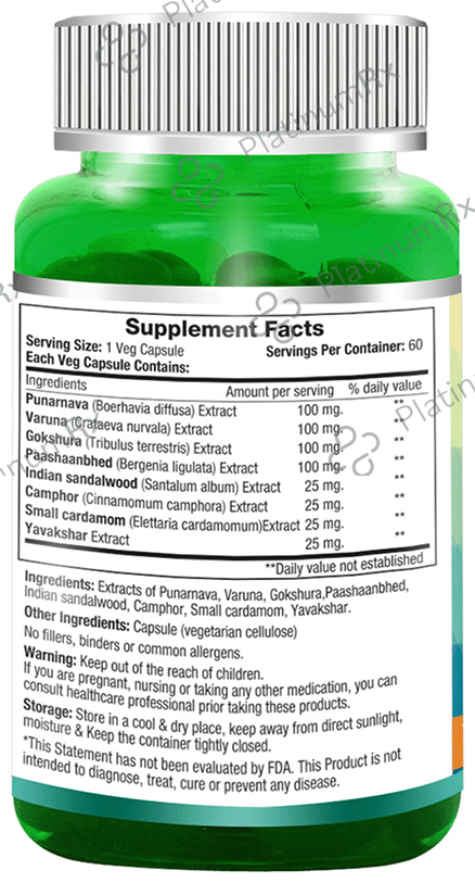 Morpheme Rencare Plus 500mg Extract Veg Capsules