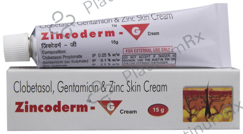 Zincoderm G Cream 15gm