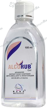 Alcorub Gel Sanitizer 100 Sanitizer